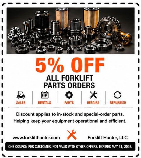Forklift Parts Coupon