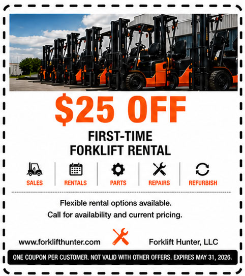 Forklift Rental Coupon