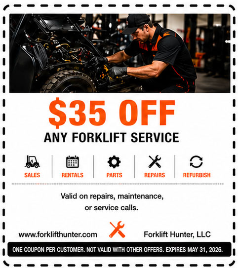 Forklift Service Coupon