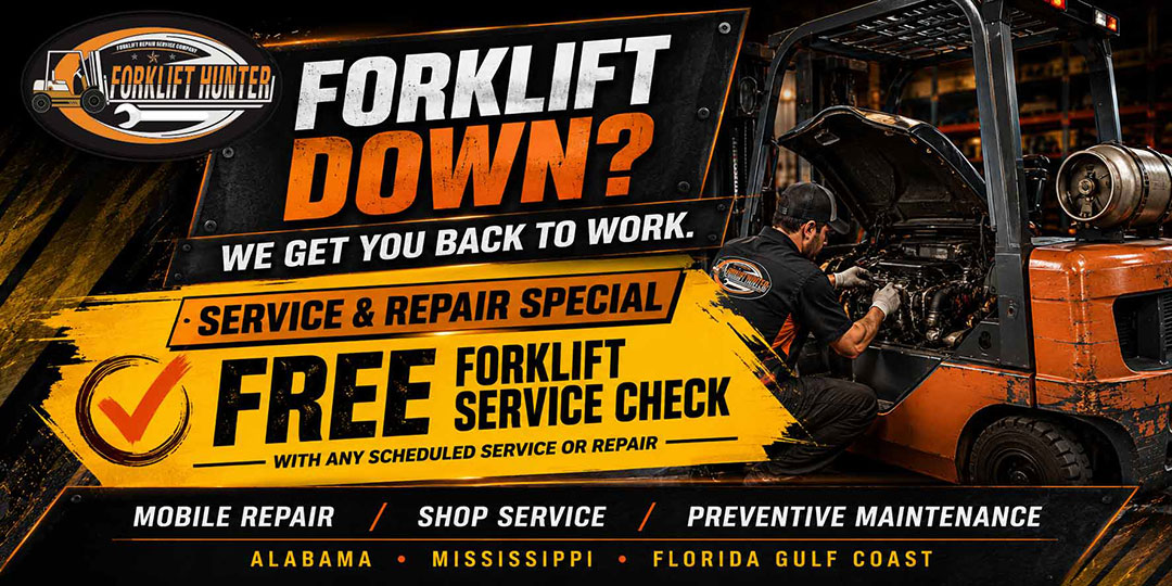 Forklift Service & Repair Robertsdale AL